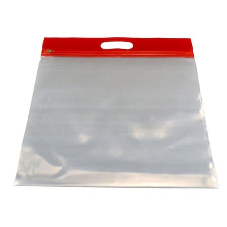 Bags Of Bags Zipafile Storage Bags Red - Pack of 25 BOBZFH1413R